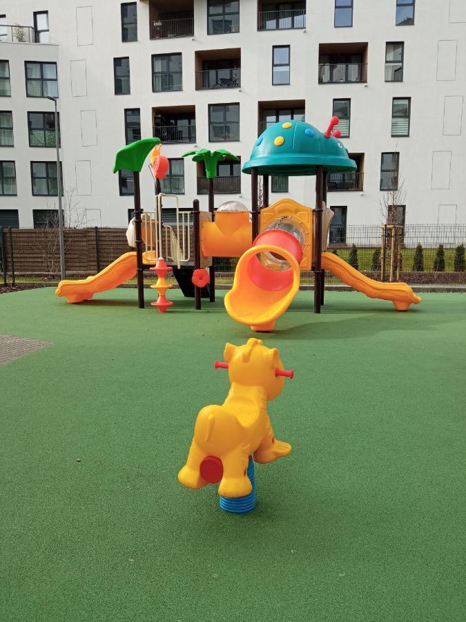 Zloty Apartament Bokserska Warszawa Exteriör bild
