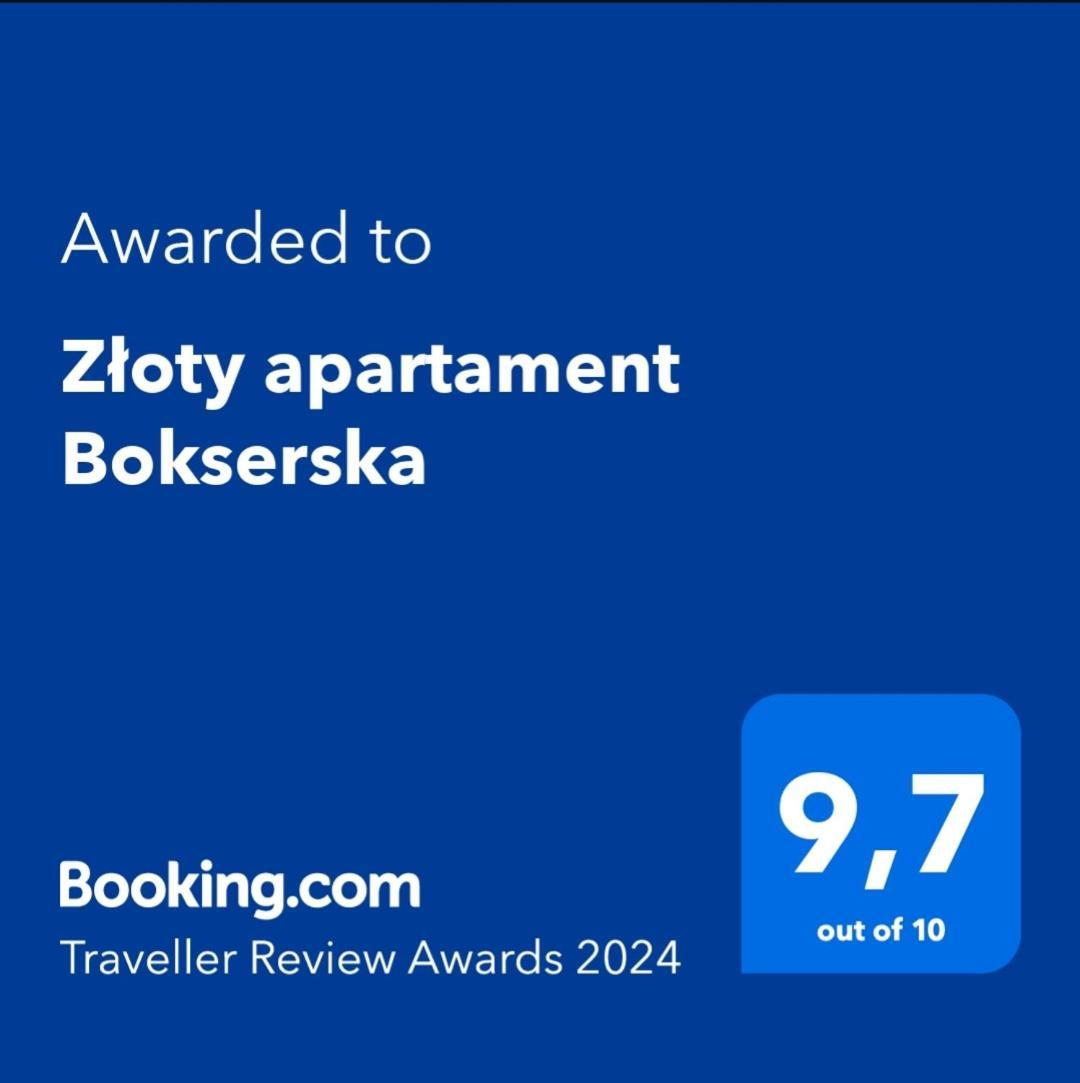 Zloty Apartament Bokserska Warszawa Exteriör bild