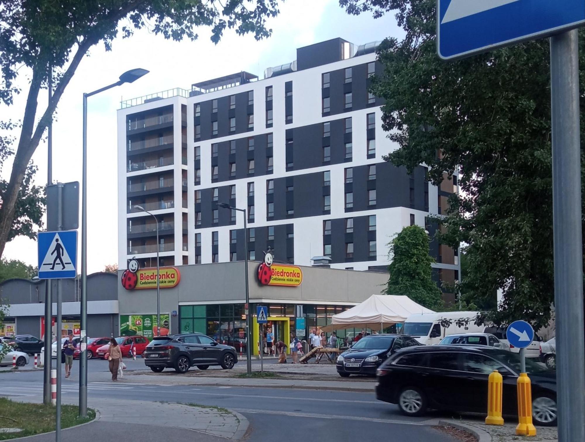 Zloty Apartament Bokserska Warszawa Exteriör bild