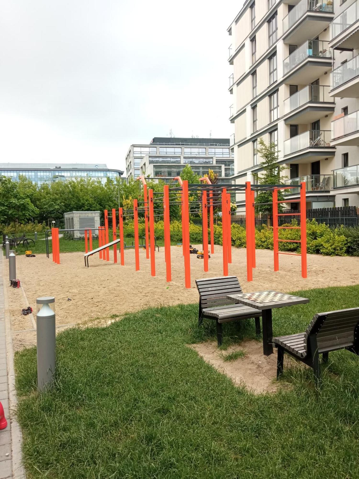 Zloty Apartament Bokserska Warszawa Exteriör bild